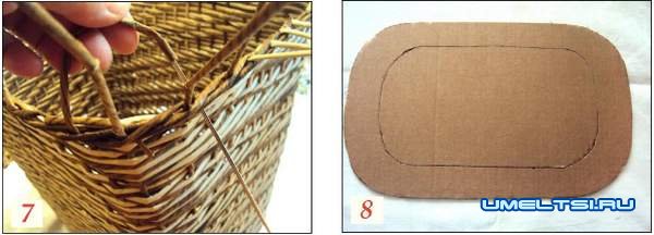 Как сплести бельевую корзину своими руками Как сплести бельевую корзину своими руками