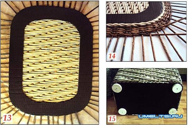 Как сплести бельевую корзину Как сплести бельевую корзину