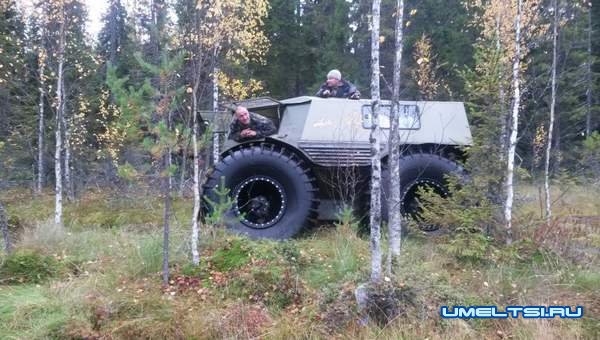 Вездеход "Север" на шинах низкого давления Вездеход "Север" на шинах низкого давления