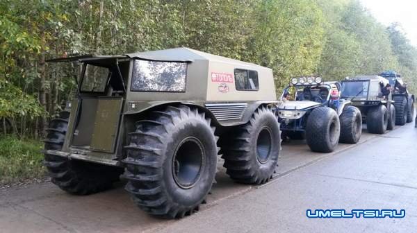 Вездеход "Север" на шинах низкого давления Вездеход "Север" на шинах низкого давления