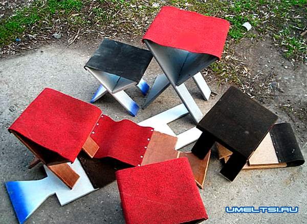 Складной стульчик для рыбалки своими руками Складной стульчик для рыбалки своими руками