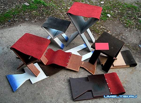 Складной стульчик для рыбалки своими руками Складной стульчик для рыбалки своими руками