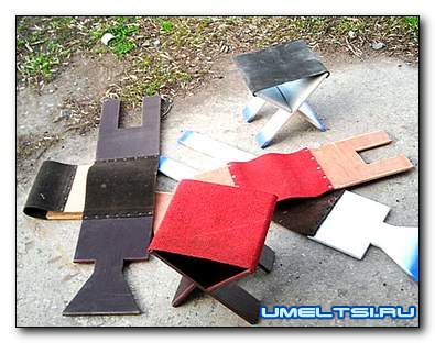 Складной стульчик для рыбалки своими руками