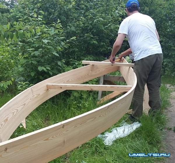 делаем деревянную лодку - плоскодонку делаем деревянную лодку - плоскодонку