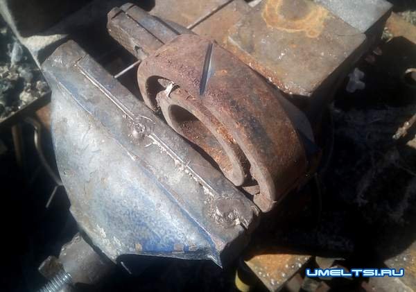 Делаем нож из обоймы подшипника