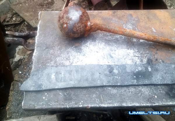 Делаем нож из обоймы подшипника