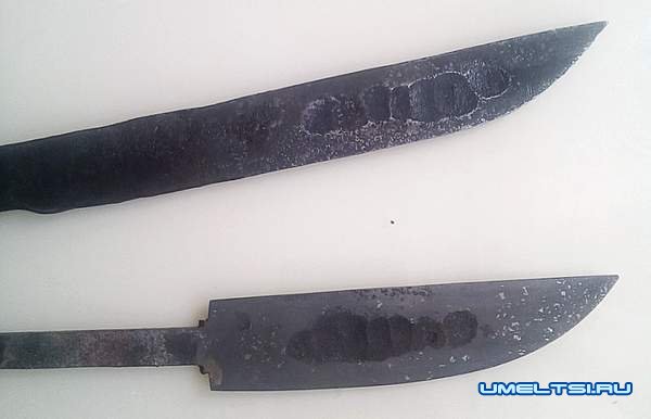 Делаем нож из обоймы подшипника