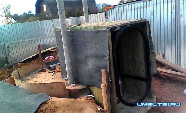 погреб своими руками из бетонных колец: фото погреб своими руками из бетонных колец: фото