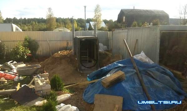 погреб своими руками из бетонных колец: фото погреб своими руками из бетонных колец: фото