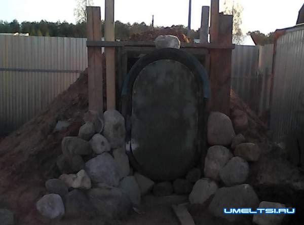 погреб своими руками из бетонных колец: фото погреб своими руками из бетонных колец: фото