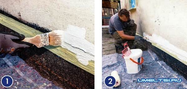 Ремонт фасада: подготовка к покраске, покраска Ремонт фасада: подготовка к покраске, покраска