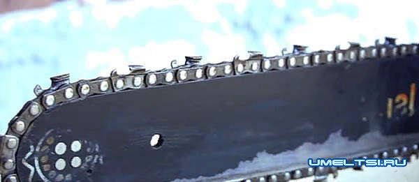 Приспособления для быстрой заточки цепи