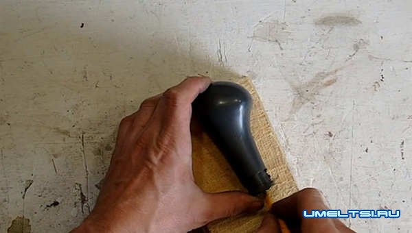 набалдашник на ручку КПП из алюминия набалдашник на ручку КПП из алюминия