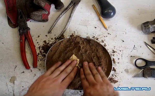 набалдашник на ручку КПП из алюминия набалдашник на ручку КПП из алюминия