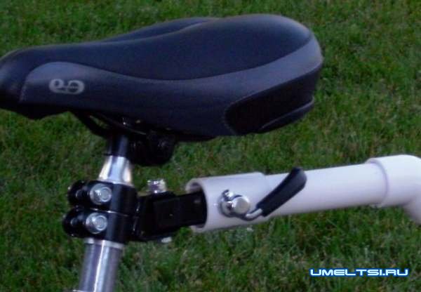 Делаем велосипедный прицеп из ПВХ труб Делаем велосипедный прицеп из ПВХ труб