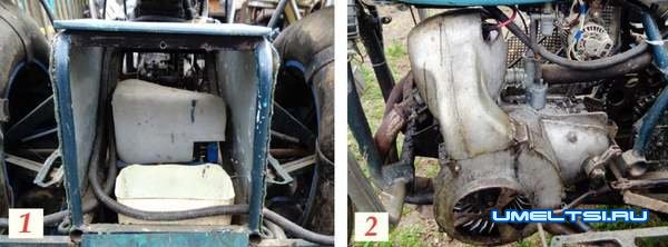 Самодельный снегоболотоход на базе мотоцикла Самодельный снегоболотоход на базе мотоцикла