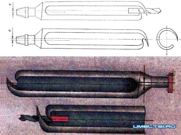 Бурение скважин ручным буром