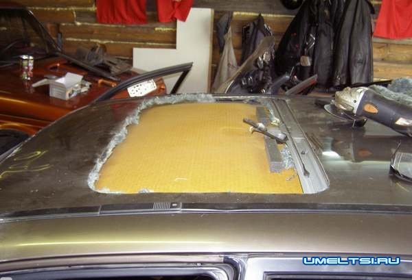 Самостоятельная установка люка на авто