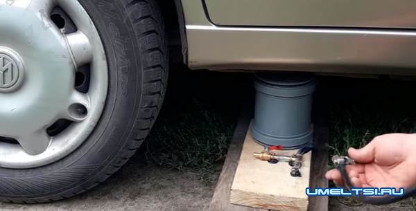 Как соорудить пластиковый домкрат-ход работ Как соорудить пластиковый домкрат-ход работ