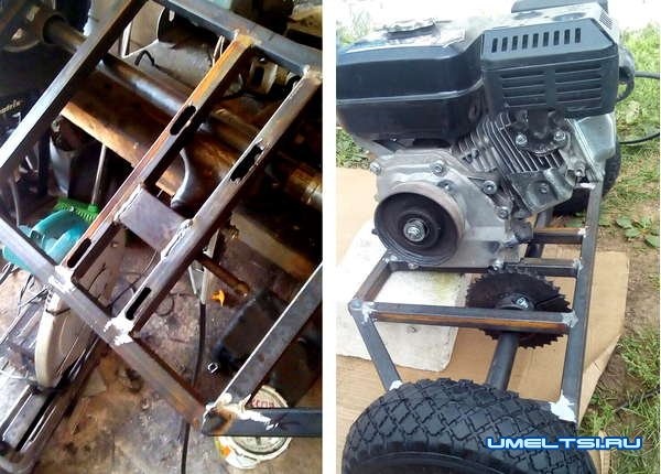 Садовая тележка с мотором своими руками Садовая тележка с мотором своими руками