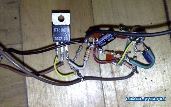 акустический выключатель света-схема акустический выключатель света-схема