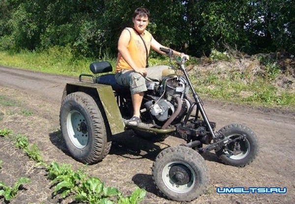 самодельного квадроцикл-фото
