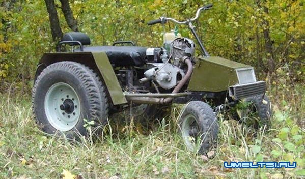 самодельного квадроцикл-фото
