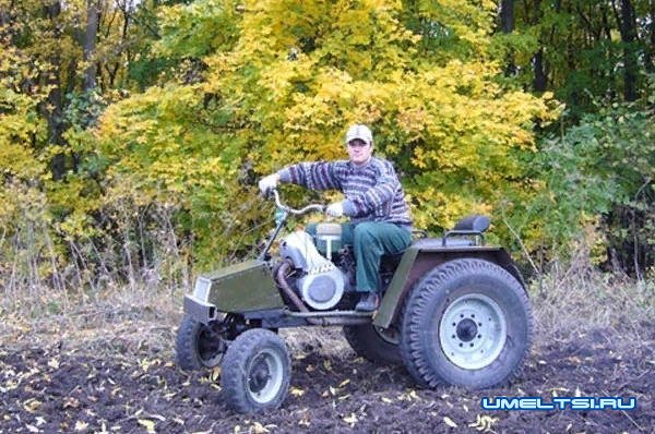самодельного квадроцикл-фото