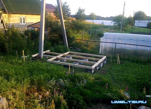 Как построить деревянную беседку Как построить деревянную беседку