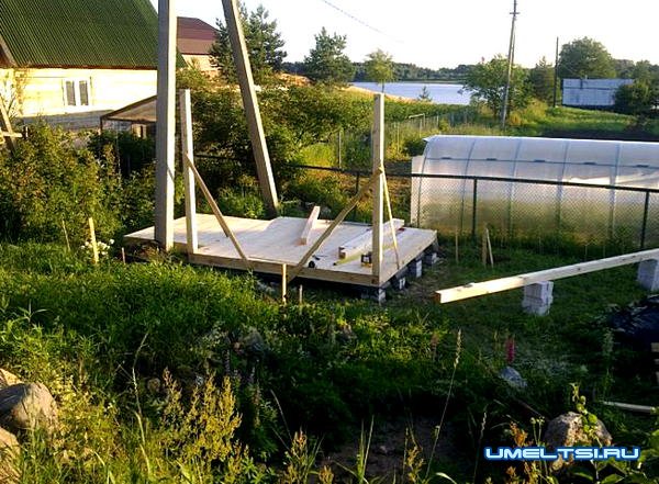 Как построить деревянную беседку Как построить деревянную беседку