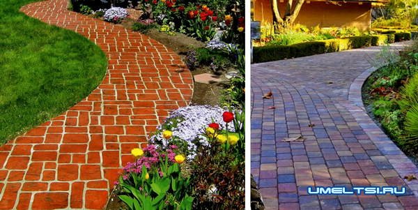 Из чего лучше сделать садовые дорожки