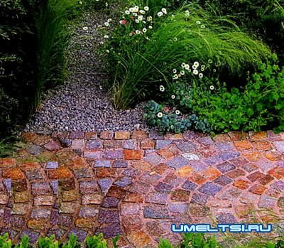 Из чего лучше сделать садовые дорожки