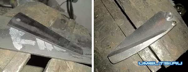 складной карманный нож своими руками складной карманный нож своими руками