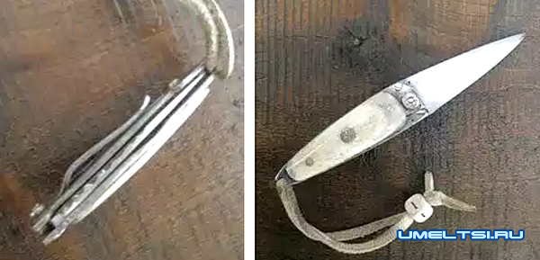 складной карманный нож своими руками складной карманный нож своими руками