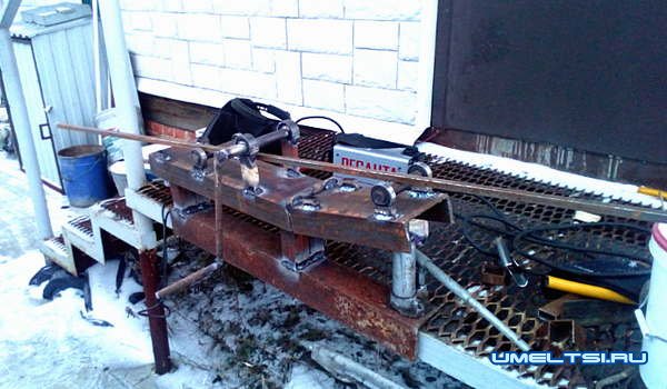 станок для гибки профильной трубы