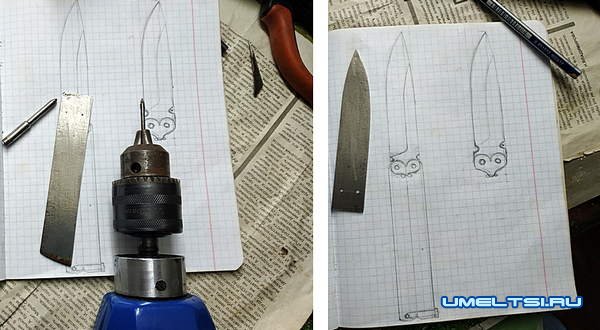 нож бабочка своими руками нож бабочка своими руками