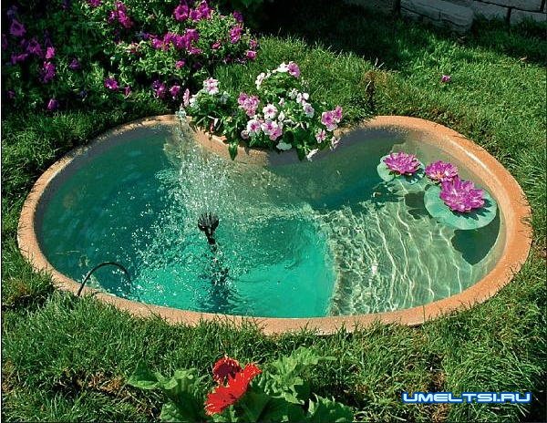 Идеи оформления для садовых фонтанов Идеи оформления для садовых фонтанов