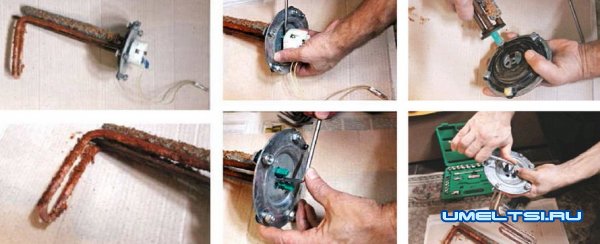 Техобслуживание бойлера - снимаем тэн