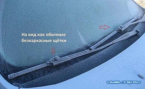 Изготовление щеток стеклоочистителя с подогревом