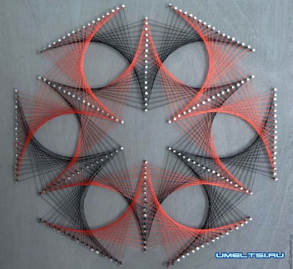 Техника стринг-арт Техника стринг-арт