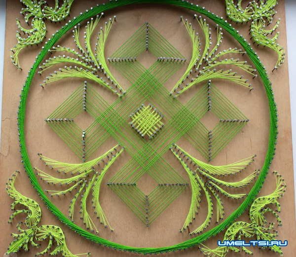 Техника стринг-арт Техника стринг-арт