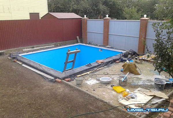 Как построить домашний бассейн Как построить домашний бассейн