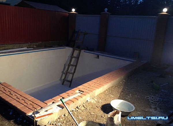 Как построить домашний бассейн Как построить домашний бассейн