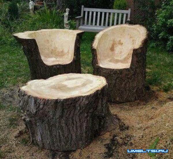 стулья и табуреты из пней стулья и табуреты из пней