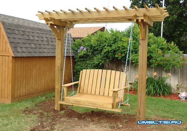 качели пергола своими руками качели пергола своими руками