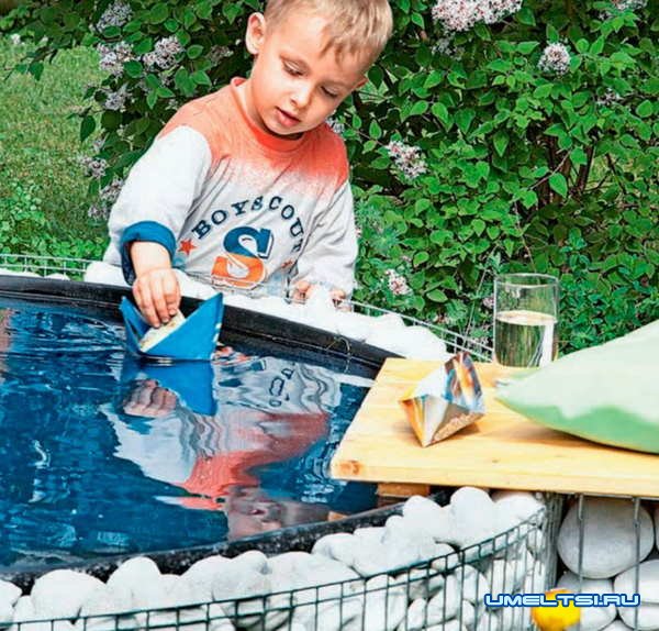 Мини-пруд для любого сада Мини-пруд для любого сада