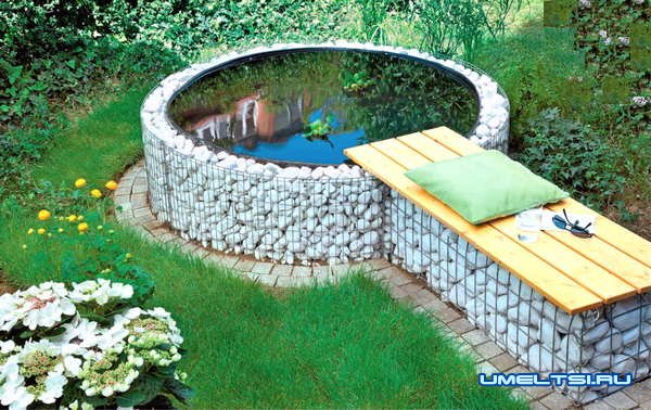 Мини-пруд для любого сада Мини-пруд для любого сада