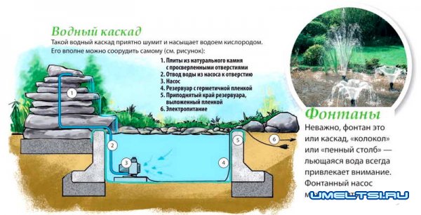 Мини-пруд  для любого сада