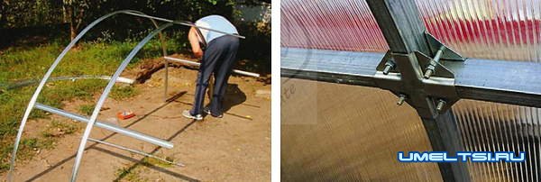 Теплица из поликарбоната пошагово Теплица из поликарбоната пошагово