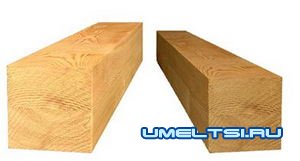 Строганый брус: характеристики и применение